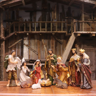 Nativity Set Christmas Figurines & Nutcrackers Under $25 You'll